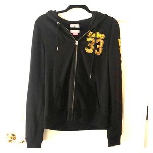 PINK Sequin Steelers Zip-Up